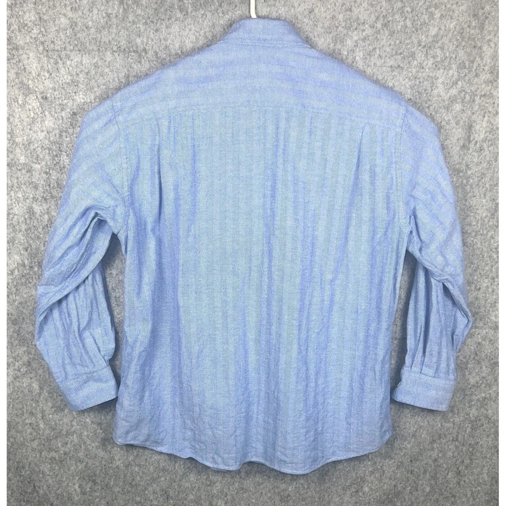 Orvis Signature Collection Shirt Mens XL Blue‎ Corduroy Long Sleeve Button Down - Picture 2 of 6